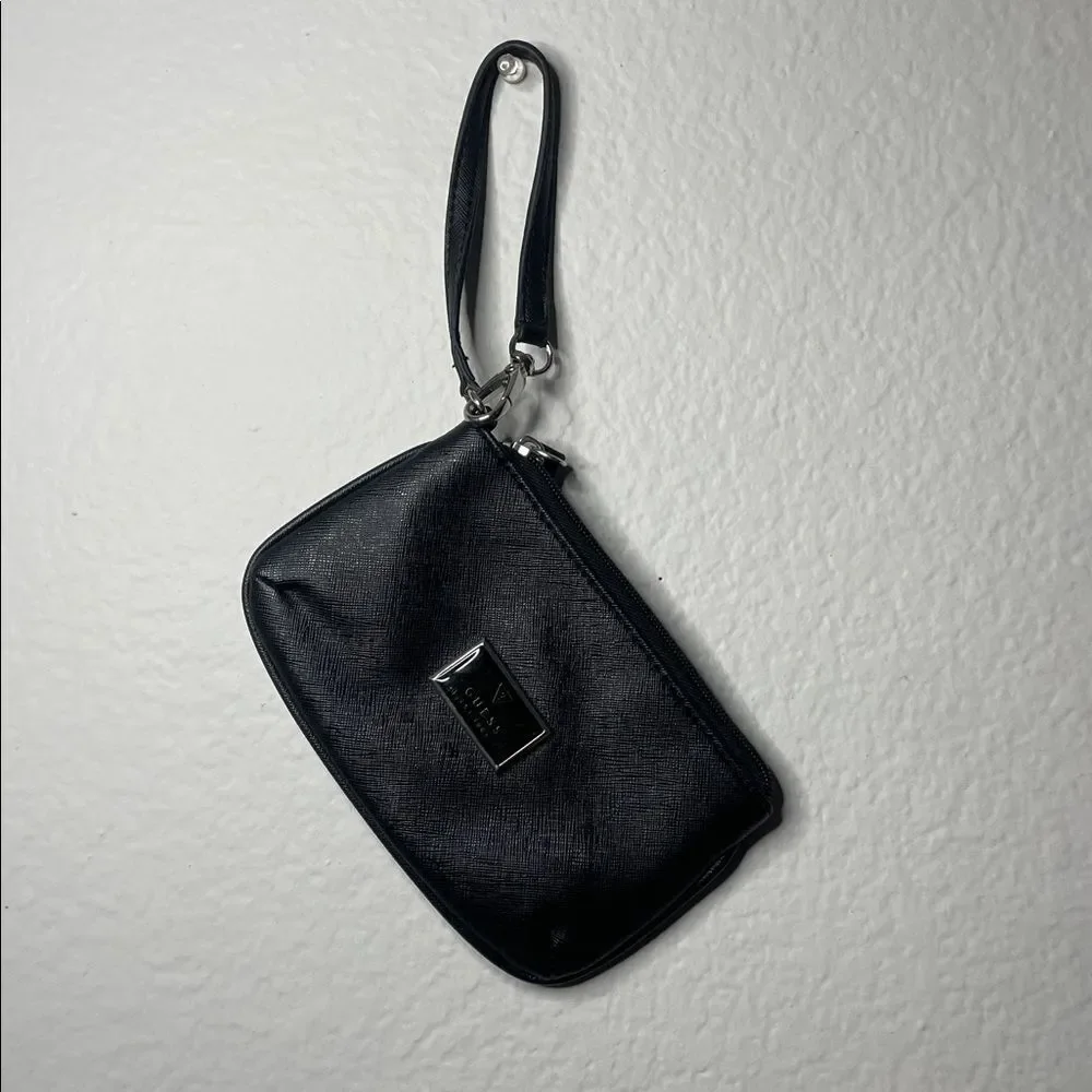 Guess Black Wristlet